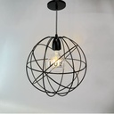LAMPARA COLGANTE ÁTOMO NEGRO