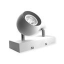 LÁMPARA APLIQUE 2 LUCES LED GU10