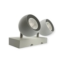 LÁMPARA APLIQUE 2 LUCES LED GU10