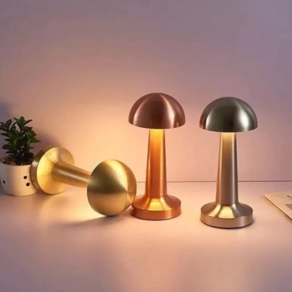 Lámpara_Campana_Velador_Táctil_Led_Usb_Recargable_3_Tonos_De_Luz