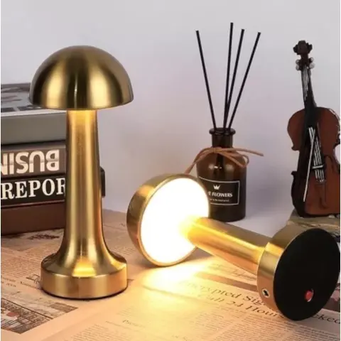 Lámpara_Campana_Velador_Táctil_Led_Usb_Recargable_3_Tonos_De_Luz