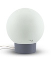 Lámparas Globo Vidrio 15Ø Mod: 8x15 Base Metal Color