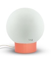 Lámparas Globo Vidrio 15Ø Mod: 8x15 Base Metal Color