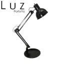 Lámpara de Escritorio Móvil Tipo Pixar Negra E27