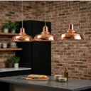 Lámpara de Techo Hipe-Retro Cobre Brillante