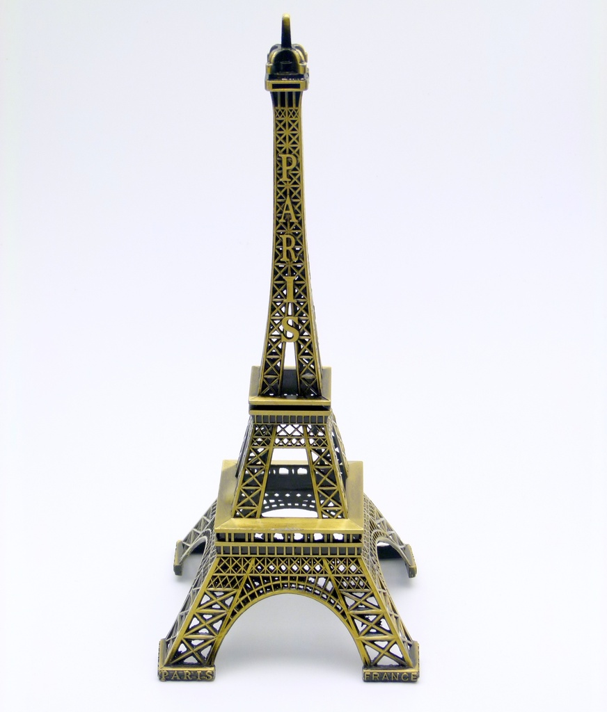 Torre Eiffel Metal 5X13 Simil Bronce