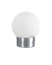 Lámpara Globo Porteño 10Ø Hierro Mod: 6X10 Base Colores Metal Mate