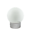 Lámpara Globo Porteño 10Ø Hierro Mod: 6X10 Base Colores Metal Mate