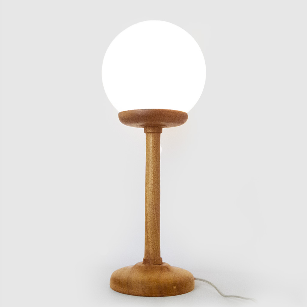 Lámpara de Mesa Globo Quintana Altura 50 1A