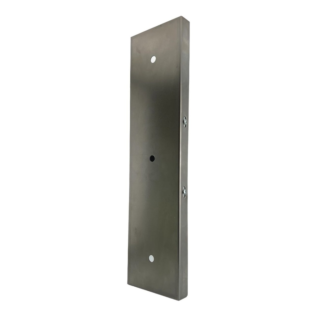 [691-234] Base Rectangular 40Cm (40X10 H2Cm) 3 Agujeros Para Cabezal O Spot En Crudo