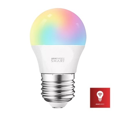 Lámpara Gota Smart 6W Luz Rgb E27 Akai