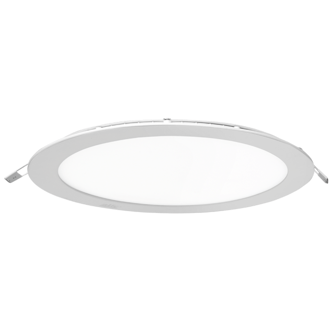 [666-663-RC5870D] Plafón Embutir 24W Redondo Ø30Cm Luz Calido