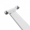 Plafón Listón Doble Para 2 Tubo Led 18W 120Cm T8 Alic