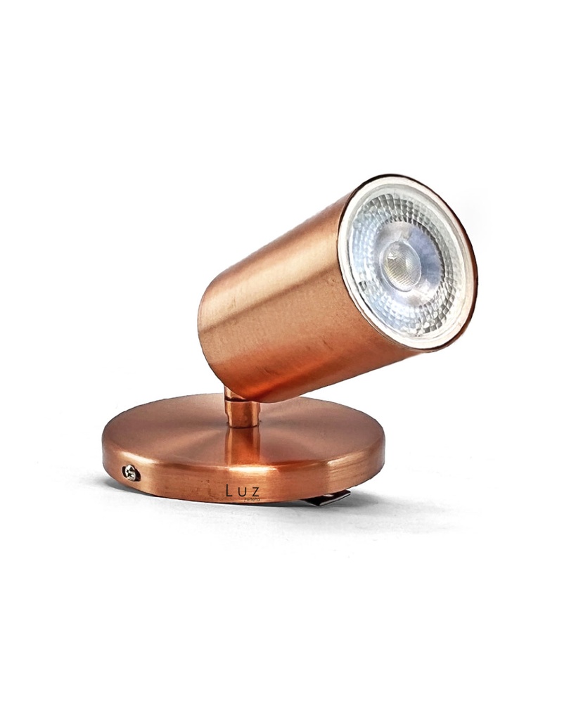 Lámpara Aplique Spot Movil 1 Luz Led Dicro