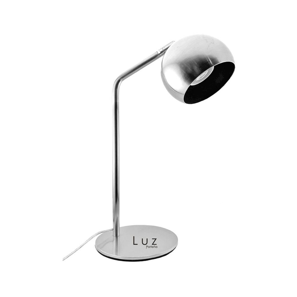 [LP-LM4060-13] Lámpara Malabia Altura 40 Frente Niquel Mate