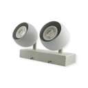 Lámpara Aplique 2 Luces Led Gu10