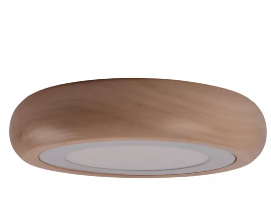 Plafón de Madera Bombe Circular Led 6W Lenga