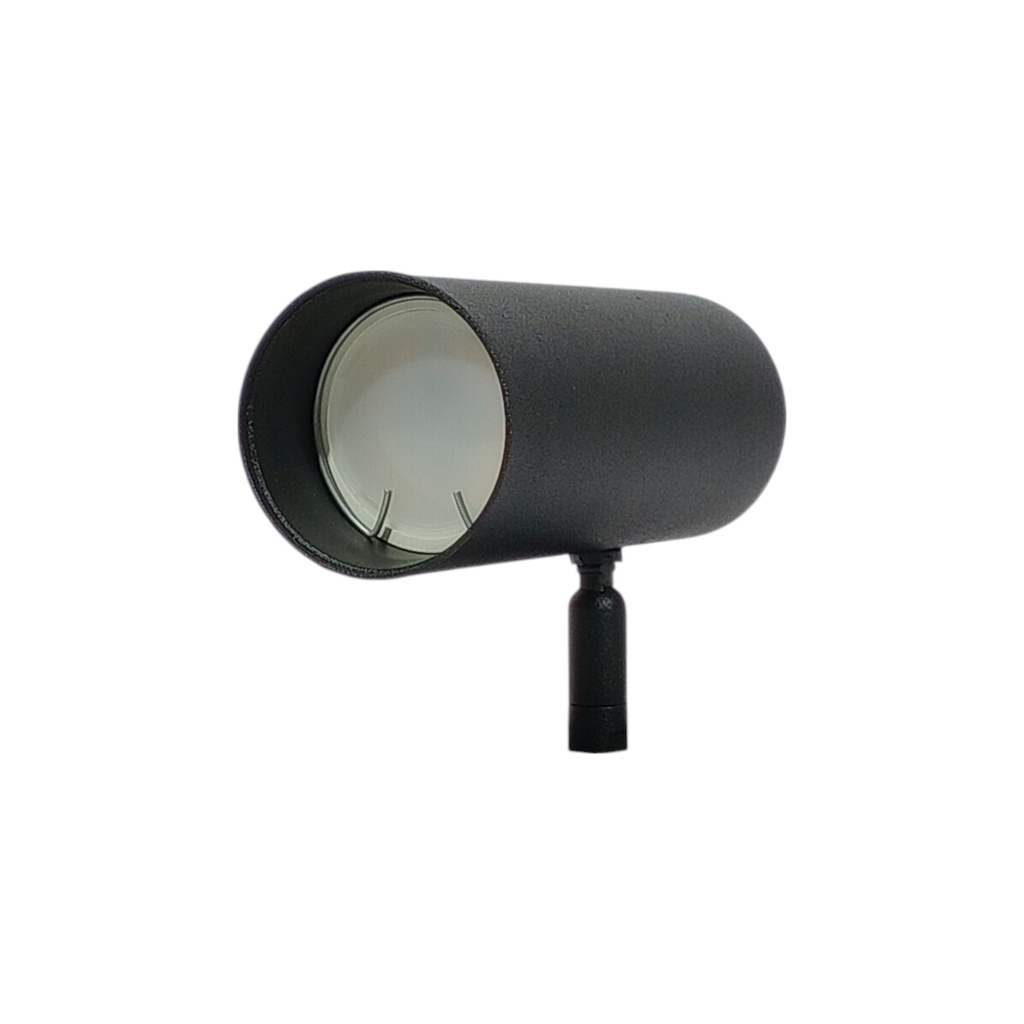 [691-C10-NE] Cabezal O Spot Simple (53X85) Para Dicro (Negro-Micro)