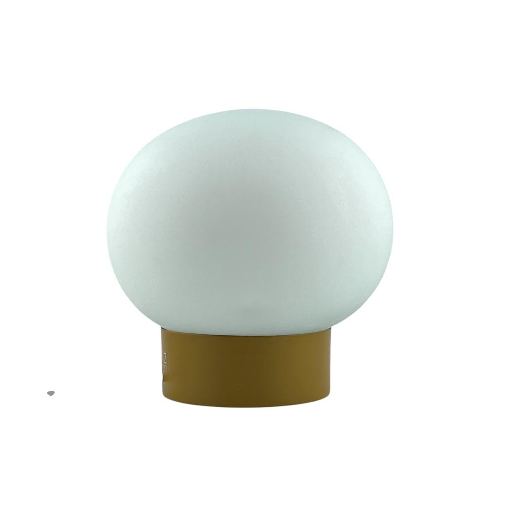 Lámpara Globo Porteño Hongo 15Ø Hierro Mod: 8X12X14H Base