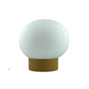 Lámpara Globo Porteño Hongo 15Ø Hierro Mod: 8X12X14H Base