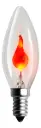 Lámpara Velita LLamita Fuego 3w E14 Incandescente France