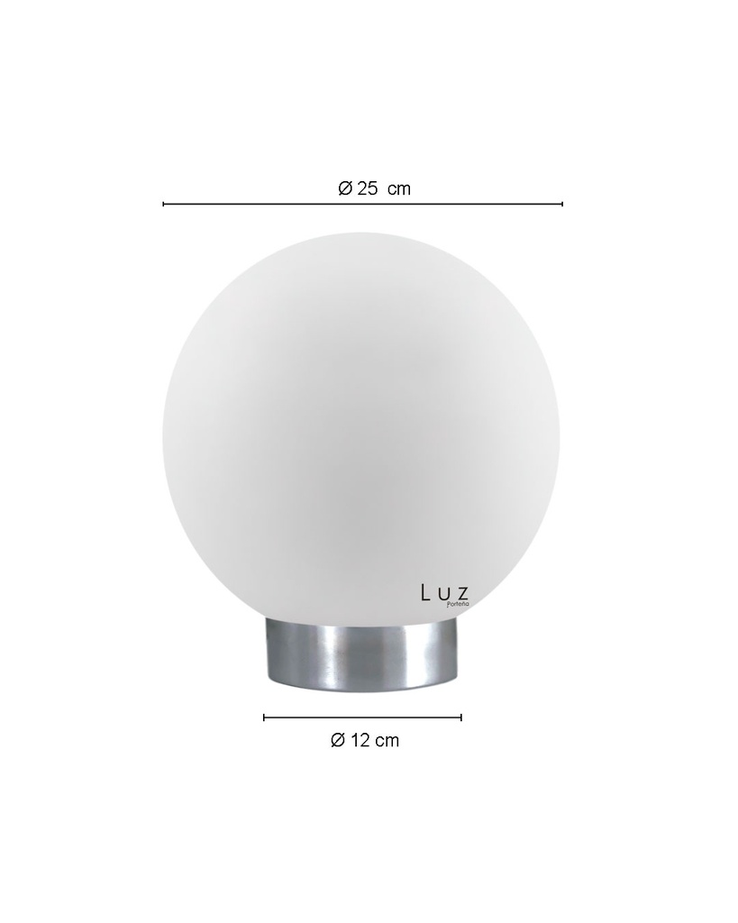 Lámpara Globo Porteño 25Ø MADERA  Mod:12X25