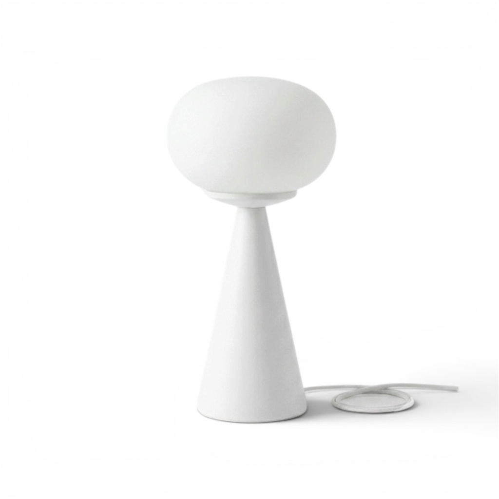 Lámpara Hongo H20 Con Base H.Cónica Blanco