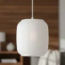 Lámpara Colgante Plisada Linterna Tai 20cm – Diseño 3D Japandi