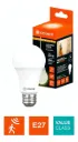 Lámpara Led 9W A60 E27 Sensor Detector de Movimiento 3000K Luz Calida Ledvance