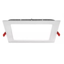 Plafón Embutir 12W Cuadrado 17Cm Luz Calido Akai