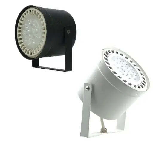 Cabezal o Spot Tacho para AR111 Negro