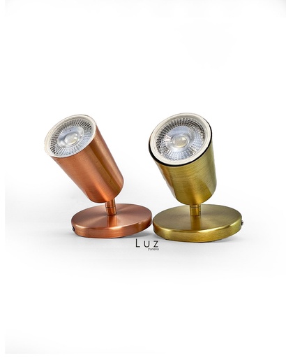 Lámpara Aplique Spot Movil 1 Luz Led Dicro
