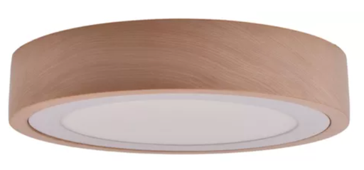 Plafón de Madera Circular Led 12W Lenga