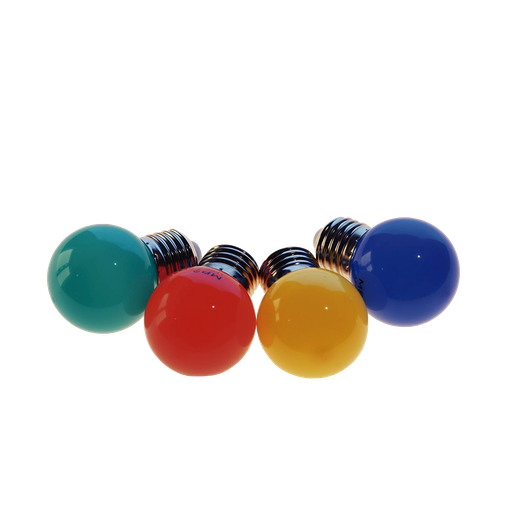 [Z66-2364] Lámpara Led Gota G45 2W Luz Calida Color Azul