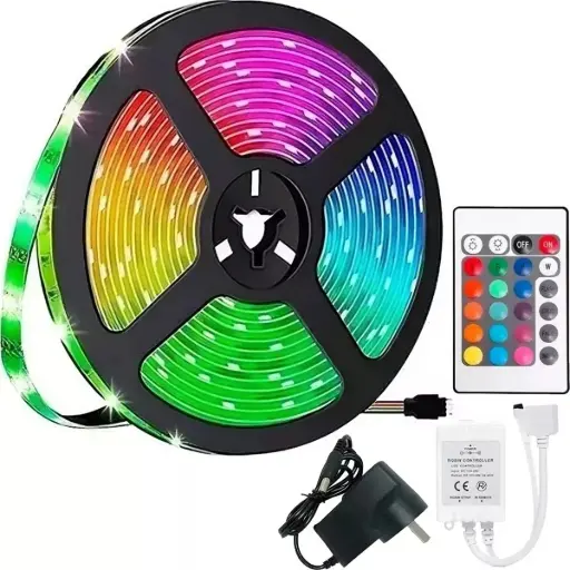 [Z66-5973A] Tira Led 5m Exterior 5050 IP65 Luz RGB Candela