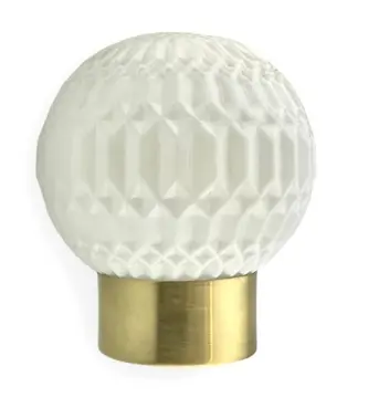 Globo 15Cm 1 Luz Opal Vintage Metal 