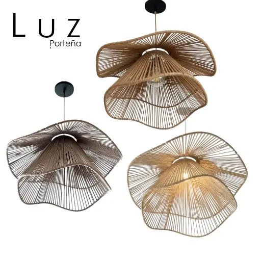 Lámpara Colgante Capelina Doble